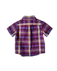 Image 2 of Janie and Jack Plaid Button Up-12-18m