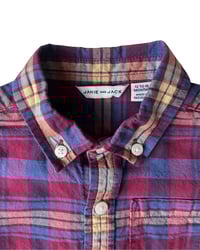 Image 3 of Janie and Jack Plaid Button Up-12-18m