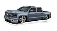 Silverado Sticker w/o IG