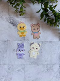 Image 2 of Blackpink stickers jennie rose lisa jisoo gomdeuki sooya rosie ppeu plush characters