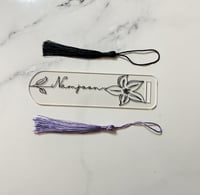 Image 2 of BTS birth flower bookmark