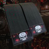 Stiff Black Knee Wraps