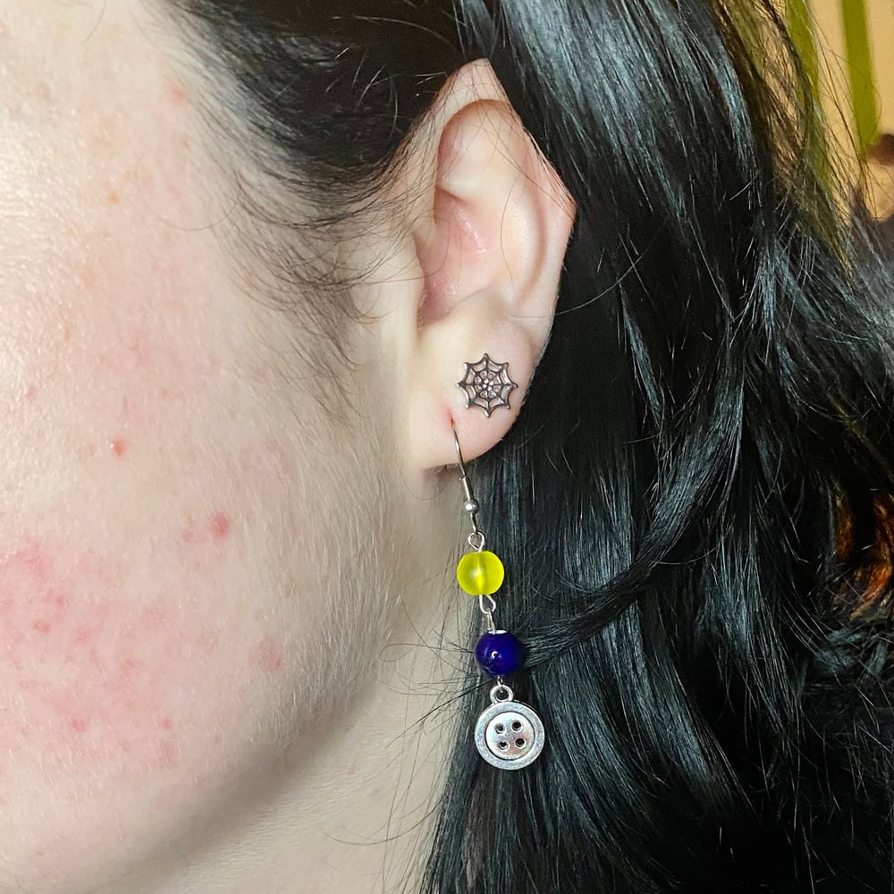 Image of Coraline Inspired Earrings