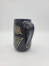 Black Leaf Mug  