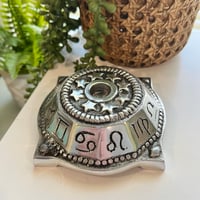 Image 1 of Zodiac Candle/Incense Holder