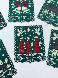 Image 3 of PAPEL PICADO NAVIDEÑO SVG BUNLDE / ARCHIVO DIGITAL 