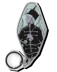 Image 1 of black parade charm
