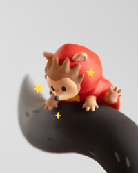 Little Good Wolf Art Toy