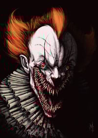Image 3 of “CLOWN” PRINT 
