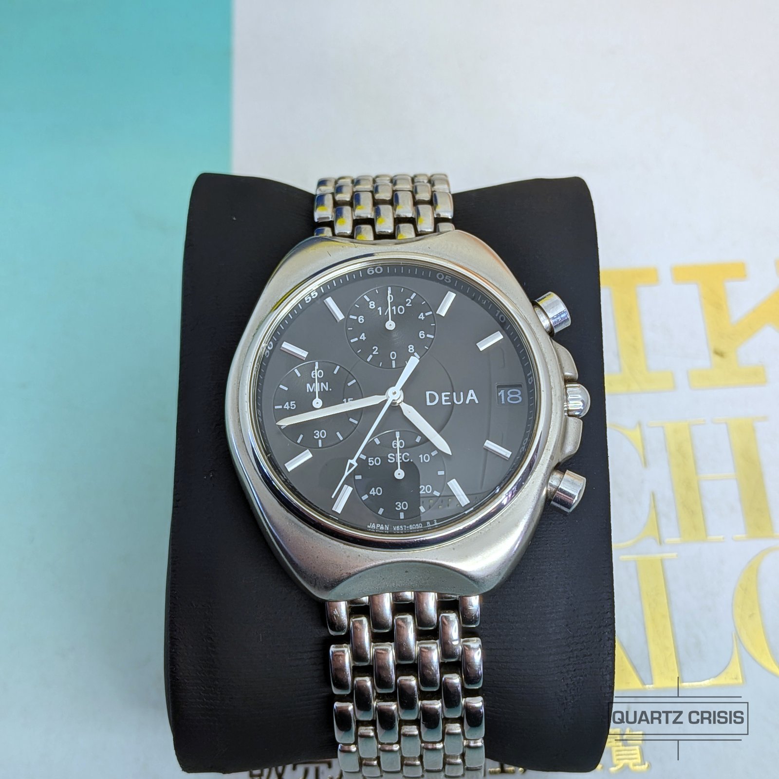 1996 Seiko/Alba 'Deua' Retro Quartz Chronograph (V657-6040