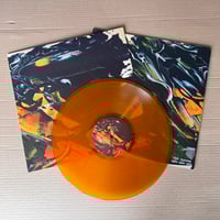 Image 4 of ARTIFACTS & URANIUM 'Lagoons' Transparent 'Burnt Out' Orange LP