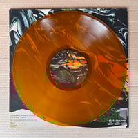 Image 5 of ARTIFACTS & URANIUM 'Lagoons' Transparent 'Burnt Out' Orange LP