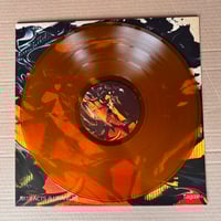 Image 3 of ARTIFACTS & URANIUM 'Lagoons' Transparent 'Burnt Out' Orange LP