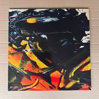 Image 2 of ARTIFACTS & URANIUM 'Lagoons' Transparent 'Burnt Out' Orange LP