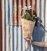 Image 1 of Everlasting Flower Posy | Galvanised Buttercup