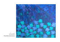 Le jardin - Carte postale