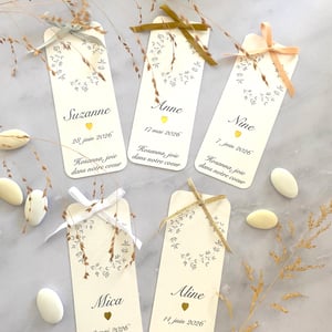 Image of PERSONNALISATION boîtes, signets, rubans