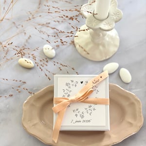 Image of PERSONNALISATION boîtes, signets, rubans