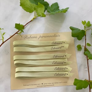 Image of PERSONNALISATION boîtes, signets, rubans
