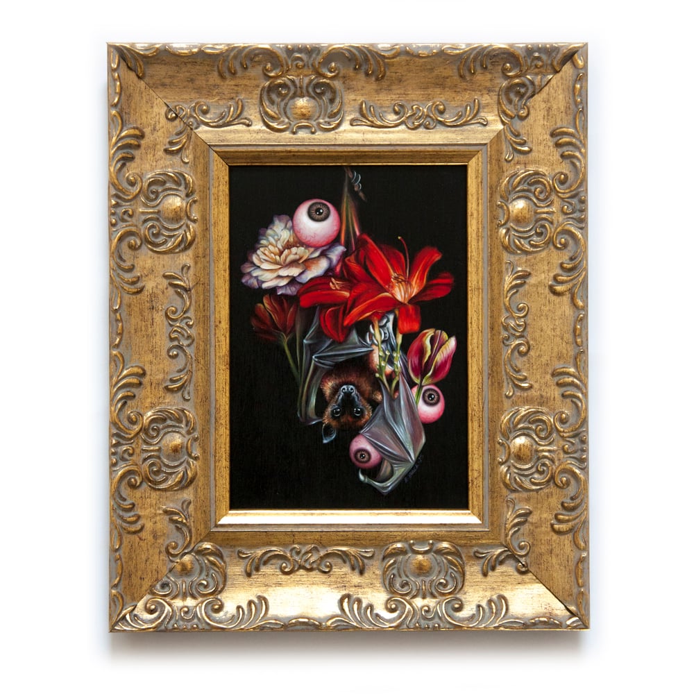 Image of 'The Sky Fell In' Original Framed Oil Painting