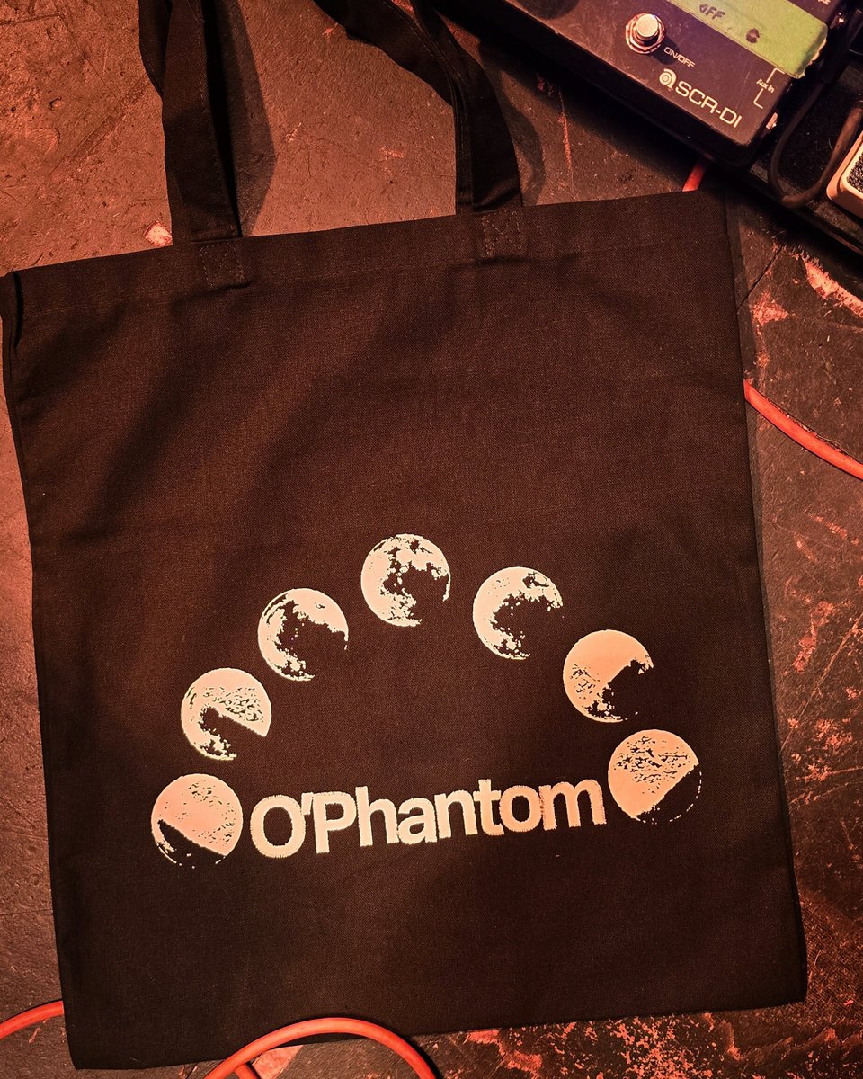 Image of O'Phantom Lunar Print Tote Bag