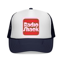 Image 1 of Vintage Radio Shack Mesh Snapback Trucker Hat - Retro Vintage Cap