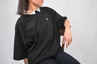 Image 3 of *But All Women Extra Oversize T-Shirt, black