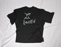 Image 5 of *But All Women Extra Oversize T-Shirt, black