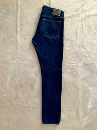 Image 3 of RRL SLIM NARROW ONCE WASHED JEAN
