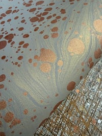 Image 3 of Hand marbled book-cloth - No.1 (SECOND) 