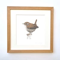Image 3 of WREN ART PRINT