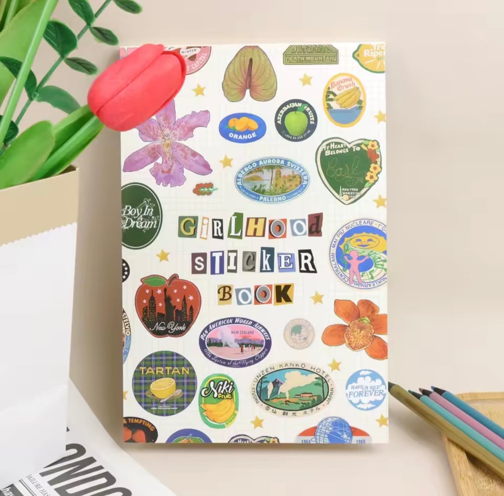 Image of Girlhood sticker book 