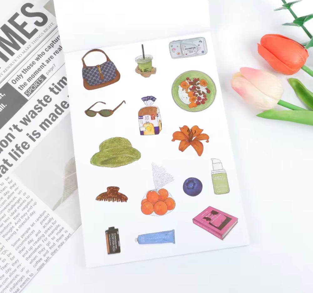 Image of Girlhood sticker book 
