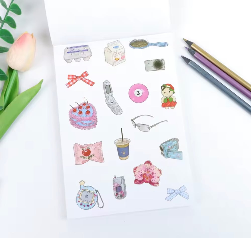 Image of Girlhood sticker book 