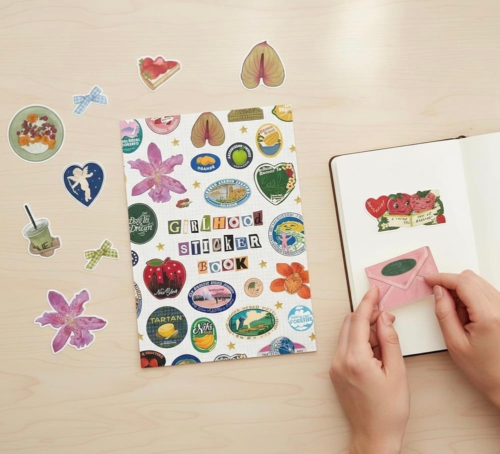 Image of Girlhood sticker book 
