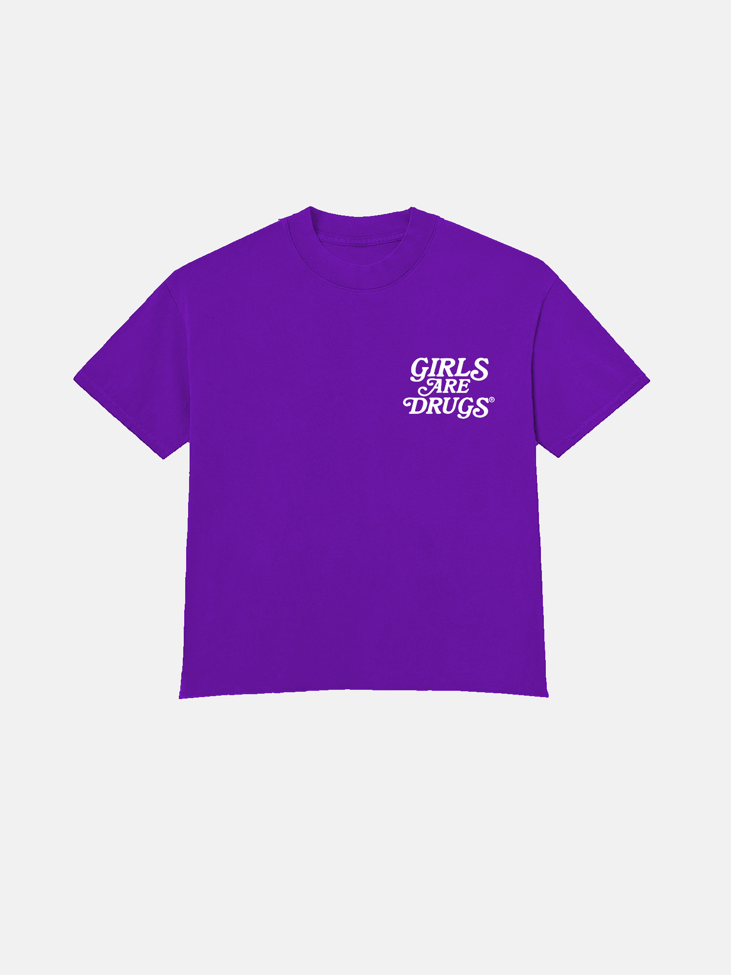 Image of GIRLS ARE DRUGS® TEE  - "GRIMACE"