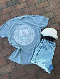 Camo Smiley Comfort Color Tee