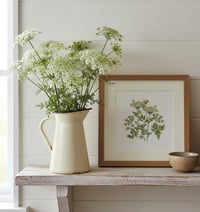 Image 2 of COW PARSLEY ART PRINT
