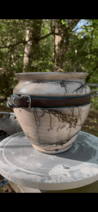 Image 2 of Turquoise Stirrup Vase