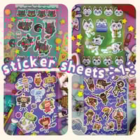 Image 1 of sticker sheets (1)