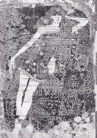 textured figure I, A5 fine art giclée print