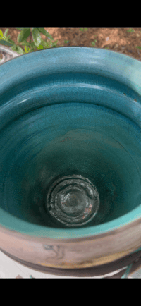Image 4 of Turquoise Stirrup Vase
