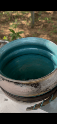 Image 5 of Turquoise Stirrup Vase