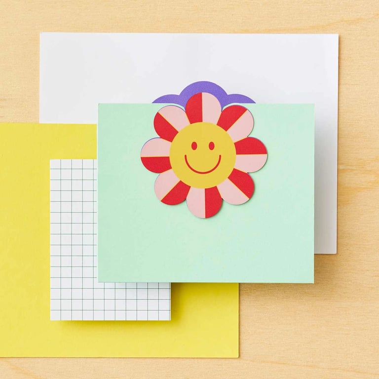 MARQUE-PAGE SMILEY FLOWER Image 2