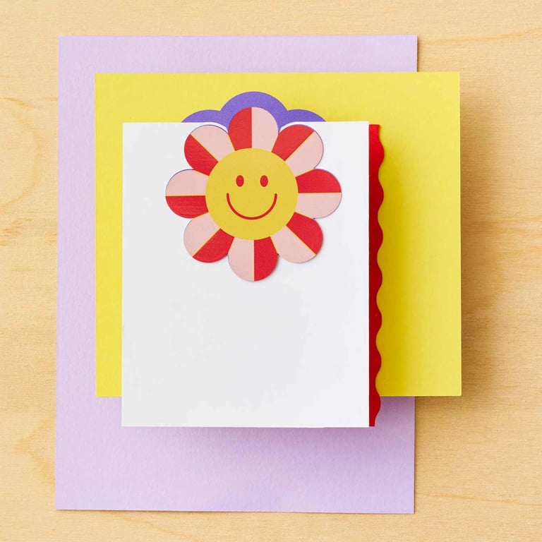 MARQUE-PAGE SMILEY FLOWER Image 3