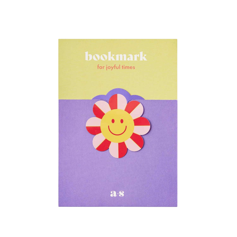 MARQUE-PAGE SMILEY FLOWER