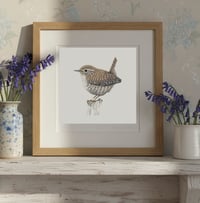 Image 4 of WREN ART PRINT