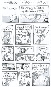 NEW!! Daily Comic 4/8: Dream Failure