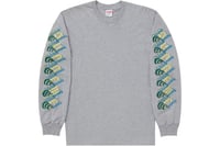 Image 1 of Supreme Strawberries L/S Tee Heather Grey
