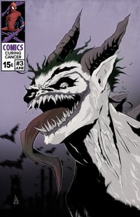 PRE-SALE: COMICS CURING CANCER ART BOOK #3 (2026) - AUSTIN LEMME COVER E (FOIL)